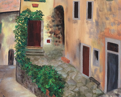 Tuscan Courtyard