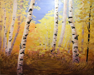 Laura’s Birches