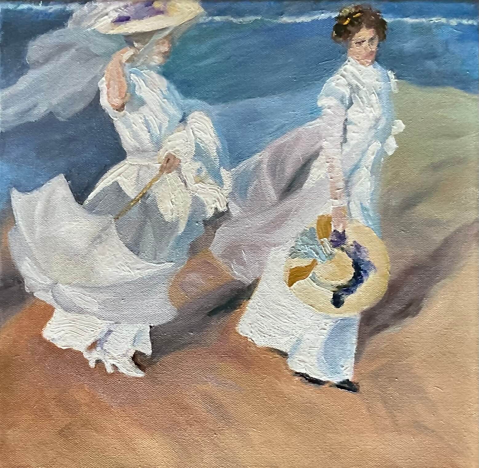Sorolla master copy of Women at the Beach