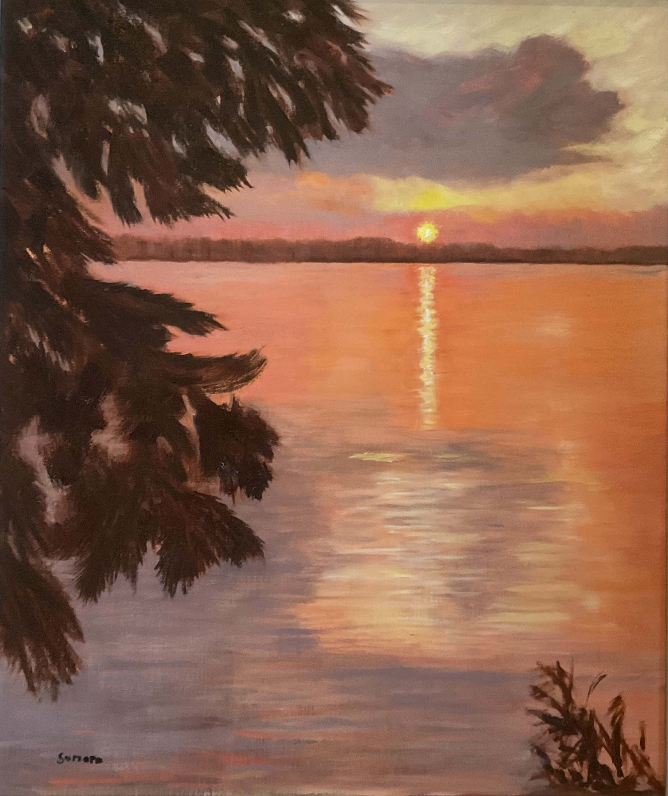 Sunset in Haliburton